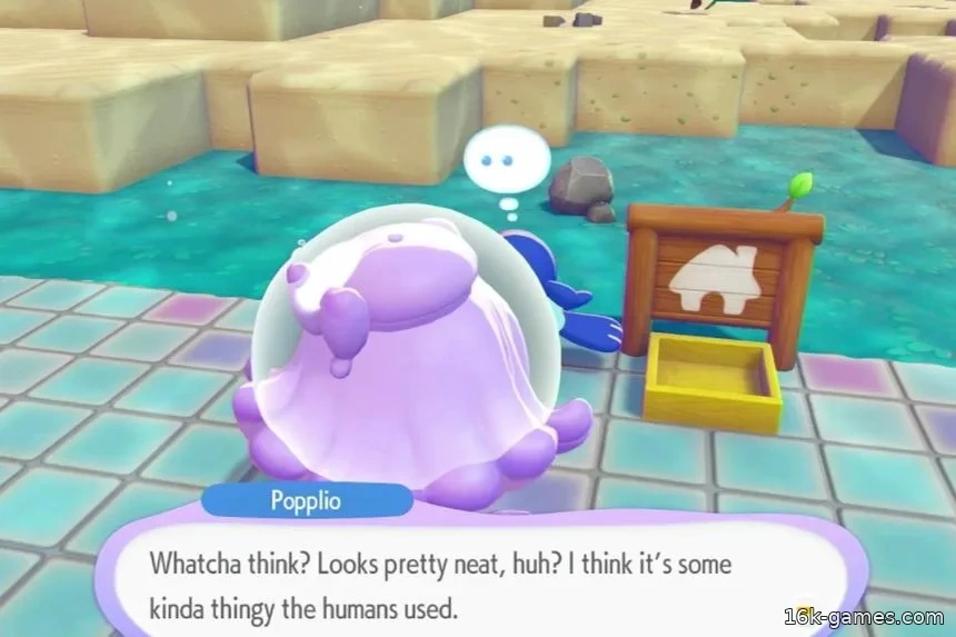 Как получить набор Храма Океана от Попплио в Pokémon Pokopia