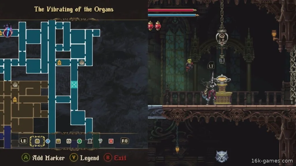 Blasphemous 2: Расположение, материалы и улучшения Эмбрухо Третьего Греха A Mark of The Embrujo located in The Vibrating of the Organs.