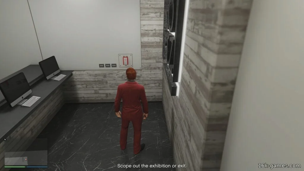 GTA Online: Все точки входа и интереса в ограблении Кортца The Display Case alarm in The Kortz Center.