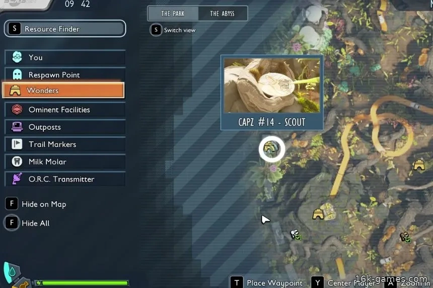 Все локации CAPZ в Grounded 2 (мутация Buggin’ Buggies)
