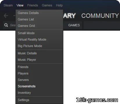 Добавление скриншотов, графики и видео в сообщество Steam