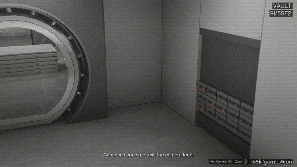 GTA Online: Все точки входа и интереса в ограблении Кортца The Lockboxes in the vault in the Kortz Center heist.