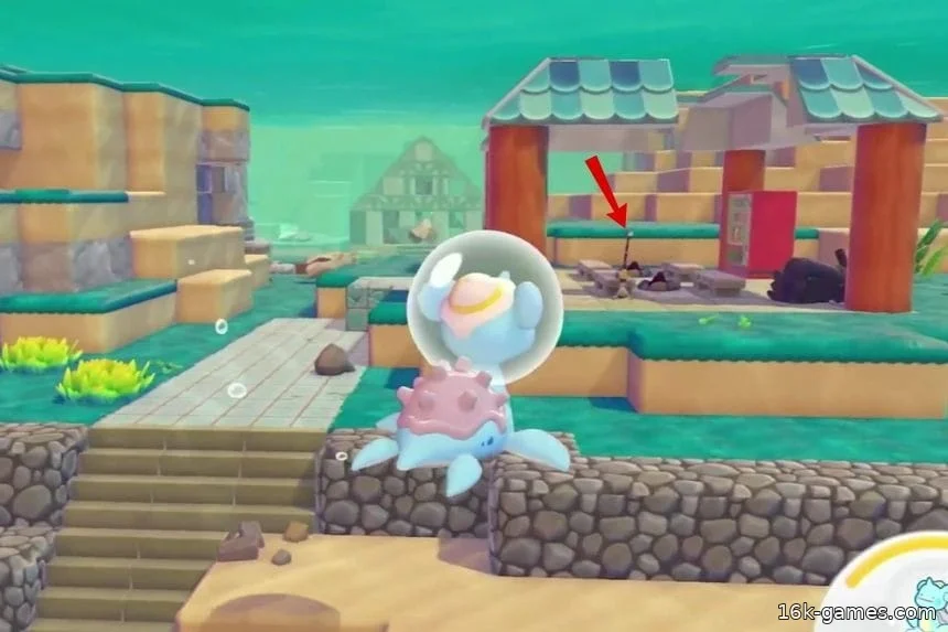 Где получить две удочки в DLC Pokémon Pokopia «Пузырящийся бассейн»