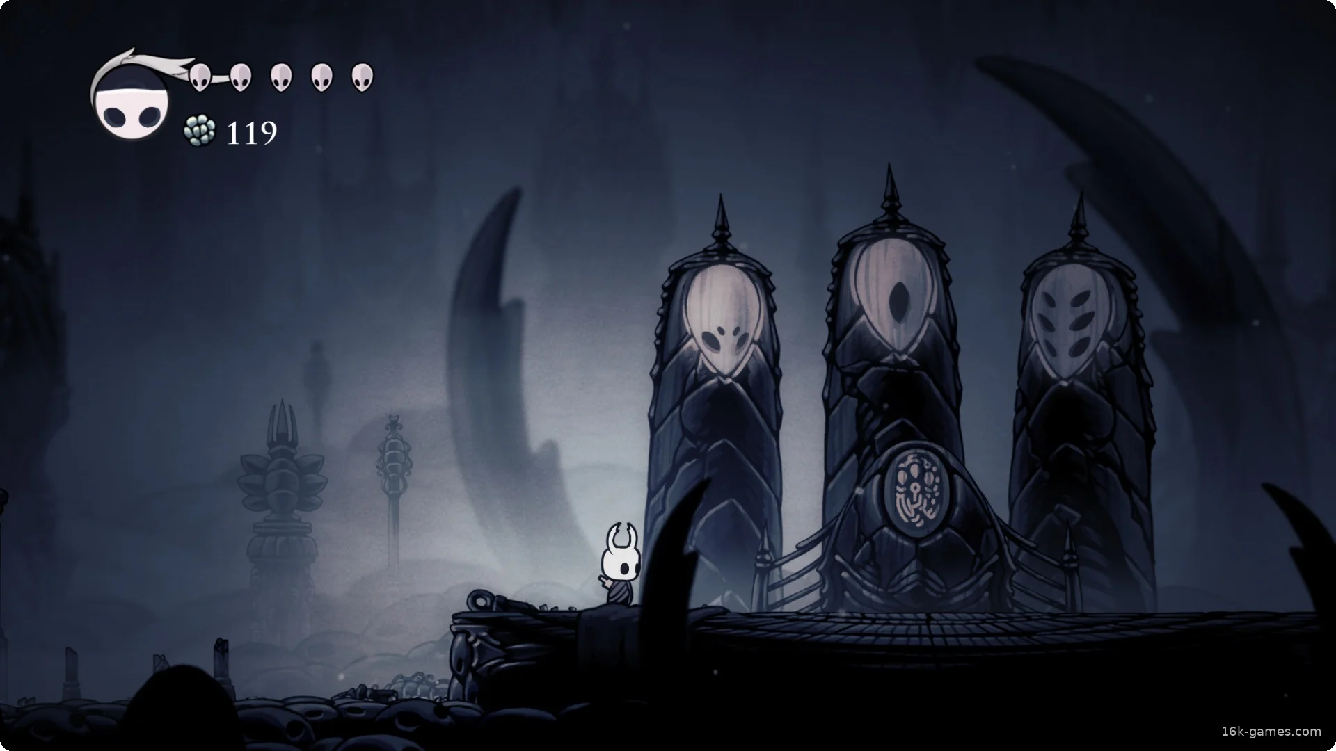 Место отдыха | Руководство по Hollow Knight The Statue of the Dreamers.