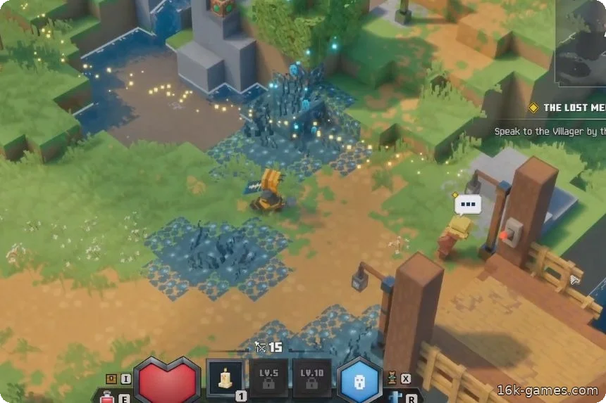 Руководство по квесту Пропавшего торговца в Minecraft Dungeons 2