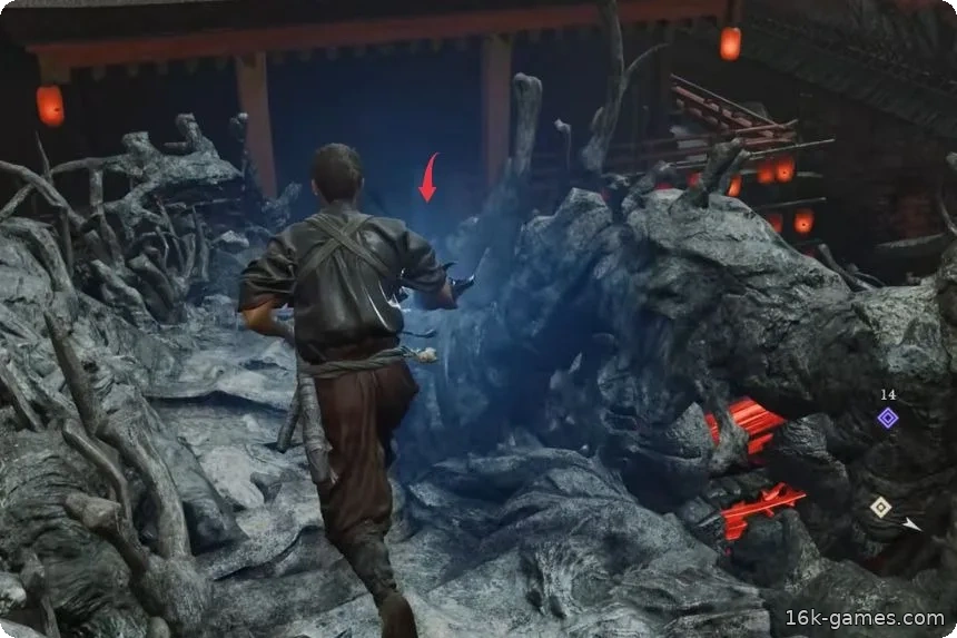 Все места с кармашками Ходзуки и скелетами Ходзуки – Onimusha: Way of The Sword