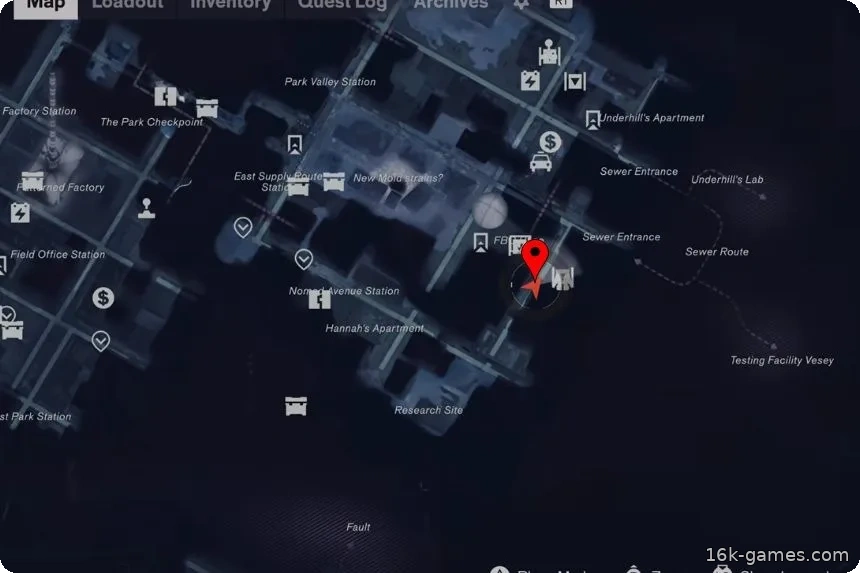 Все места расположения камер в Control Resonant
