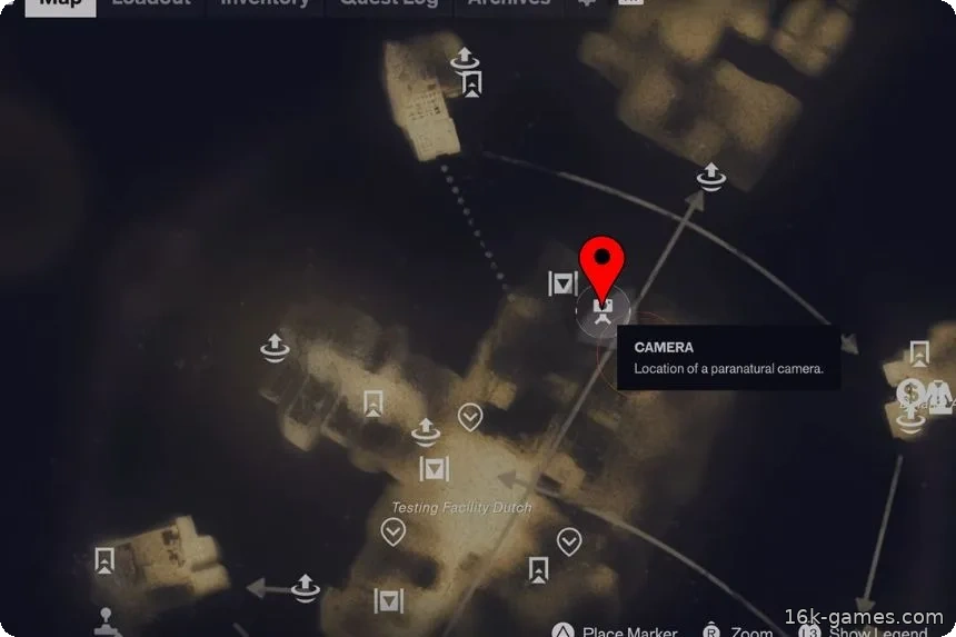 Все места расположения камер в Control Resonant