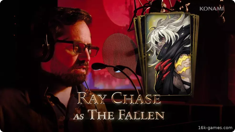 Ray Chase performing as The Fallen.