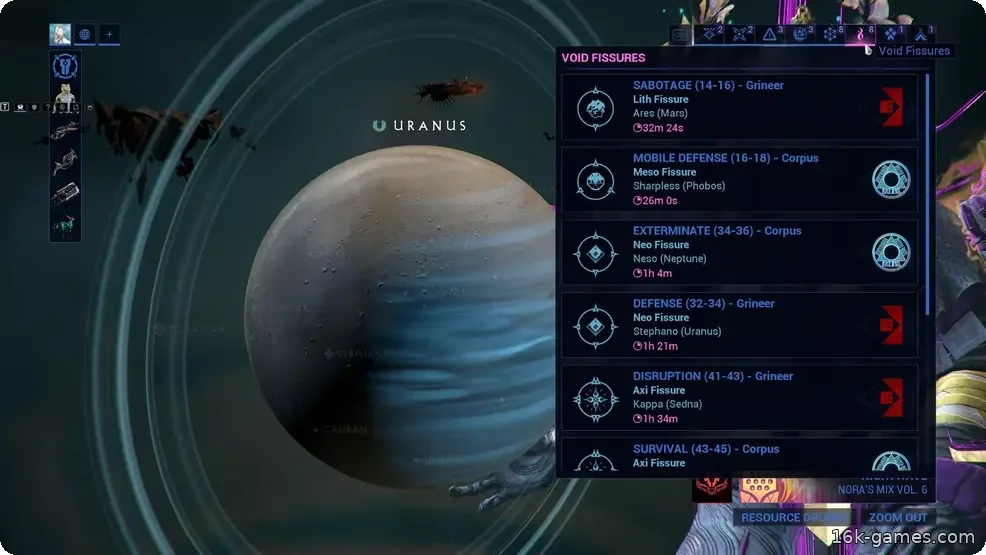 Все реликвии Коруфелл Прим в Warframe Void Fissures in Warframe