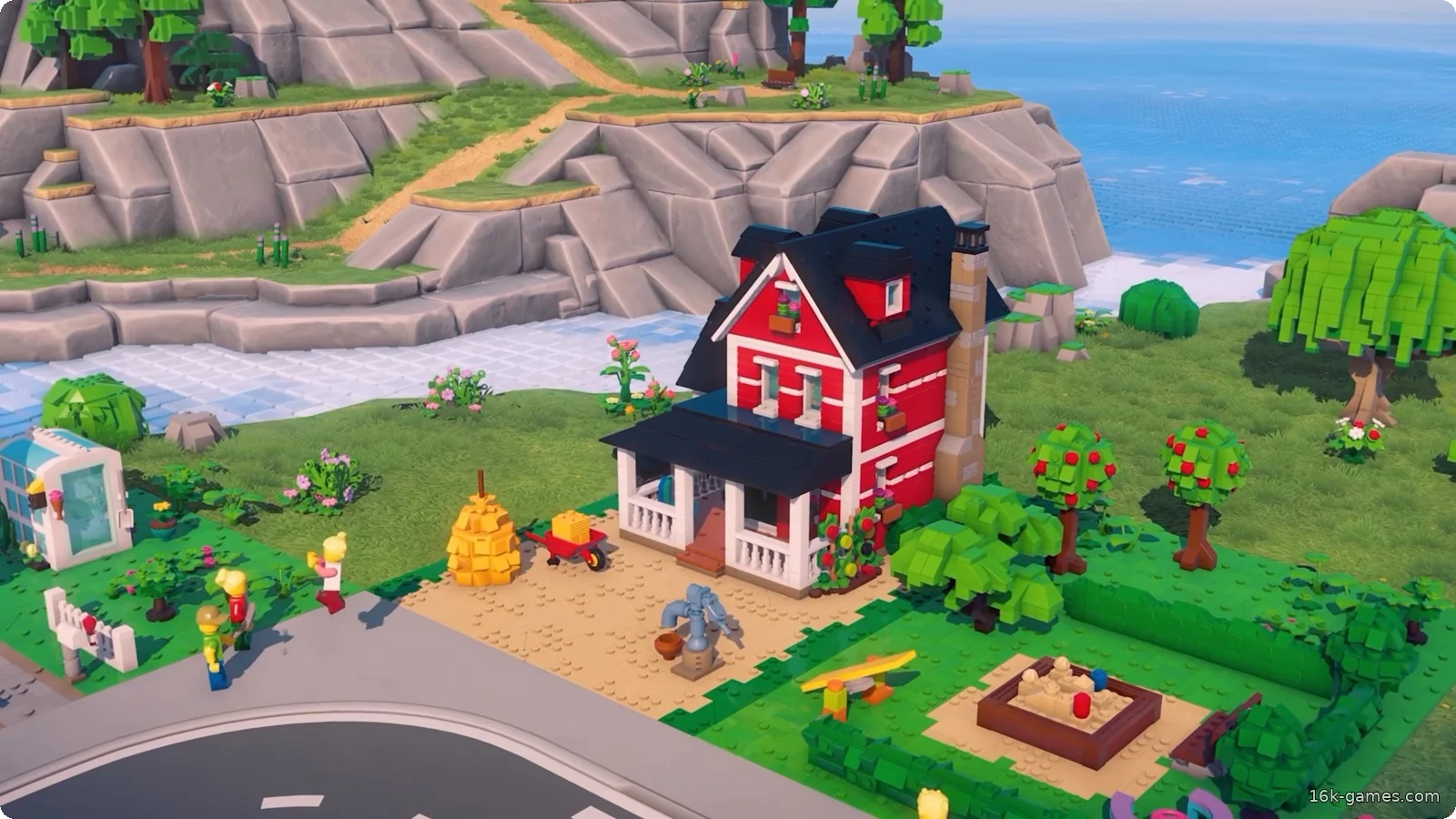 LEGO Skylines предлагает начать с одноэтажного дома семьи и постепенно расширяться до целого города LEGO Skylines has you start with a single family home & scale up step by step to a city