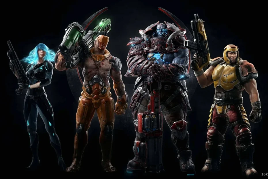 quake-champions-ends-free-to-play_feature Quake Champions moves from F2P to a paid game & unlocks all content for existing players