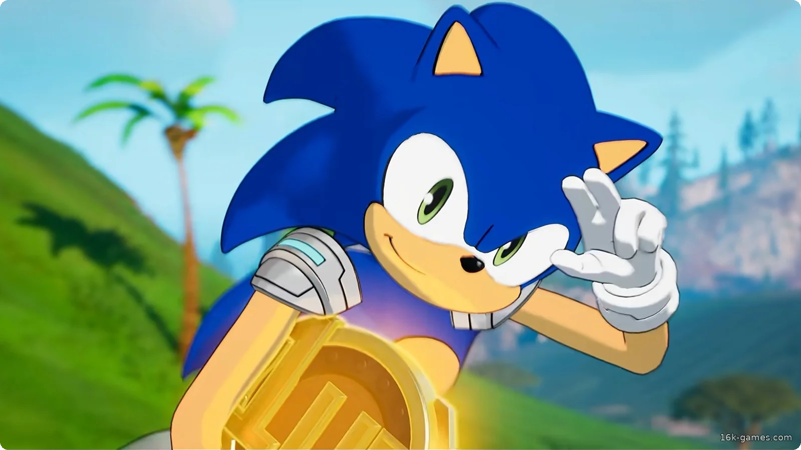 Sonic Team lead Takashi Iizuka says Fortnite's Sonic is allowed to shoot you because he's a robot
