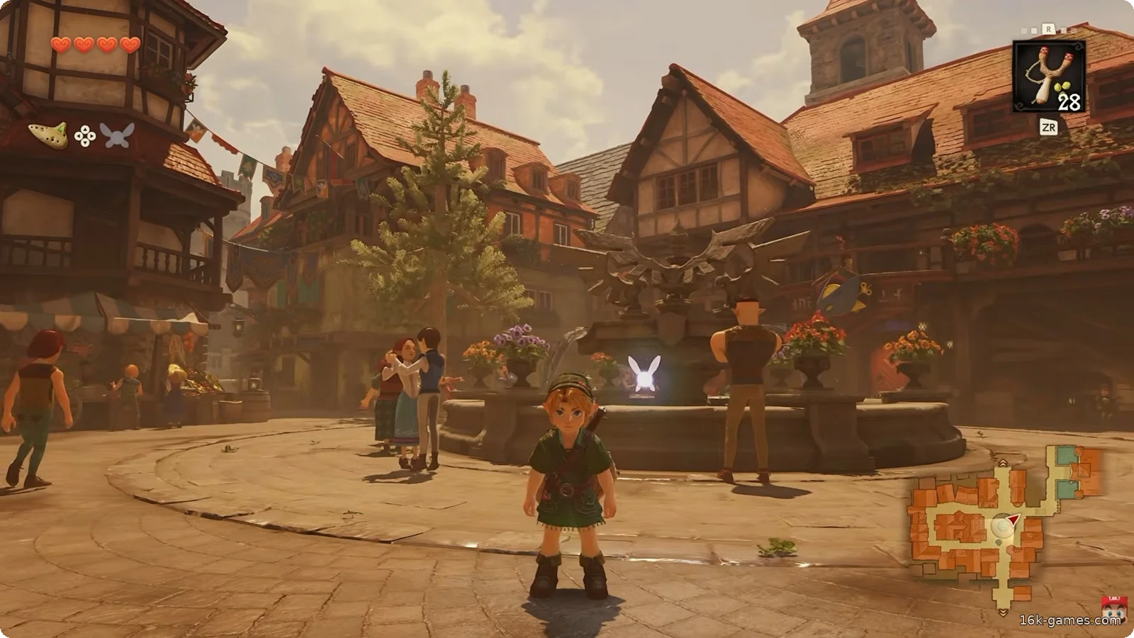 Время будет продолжать идти даже в городах и подземельях в ремейке Ocarina of Time Time will continue to move even in towns & dungeons in Ocarina of Time remake