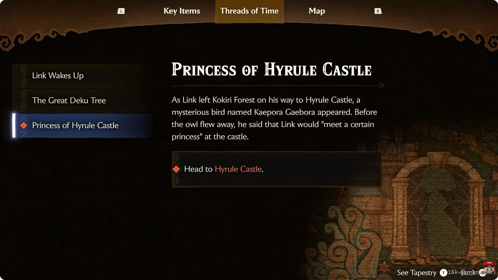 В ремейке The Legend of Zelda: Ocarina of Time появится журнал заданий «Нити времени» The Legend of Zelda: Ocarina of Time remake will have a 'Threads of Time' quest log