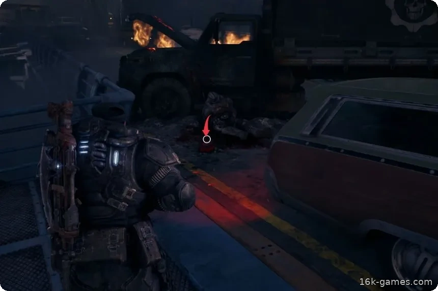 Все собераемые предметы Акта 2 – Gears of War E-Day