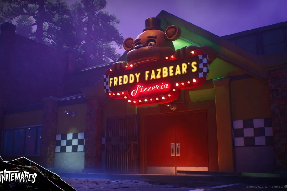 Where is Freddy Fazbear’s Pizzeria in Fortnite?