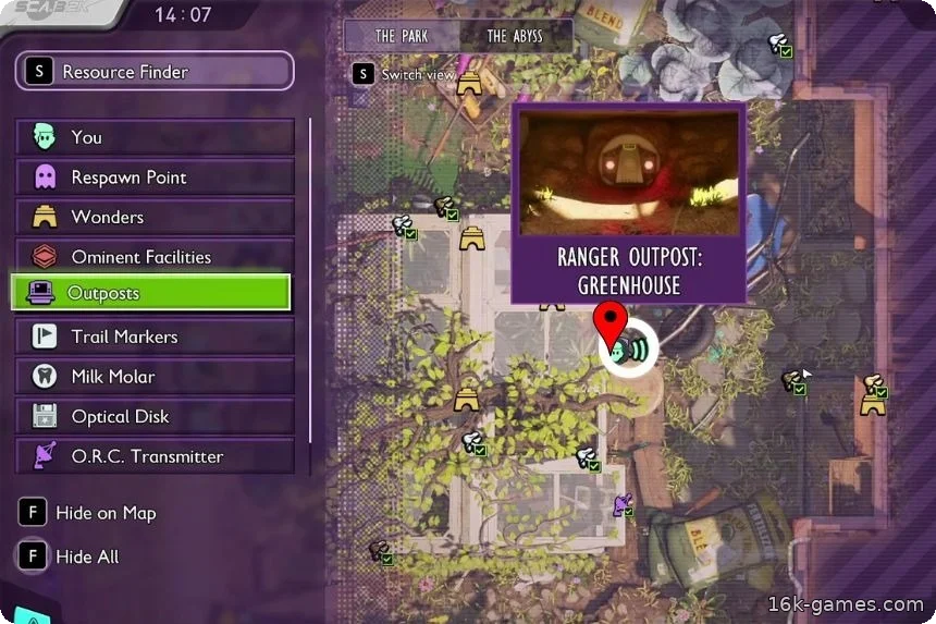 Все 9 местоположений SCA.B 2K — обновление Grounded «Гниль и разрушение»