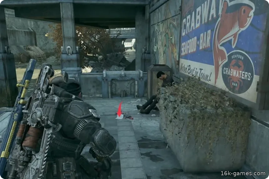 Все собераемые предметы Акта 2 – Gears of War E-Day