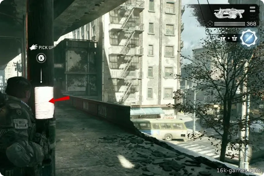 Все собераемые предметы Акта 2 – Gears of War E-Day
