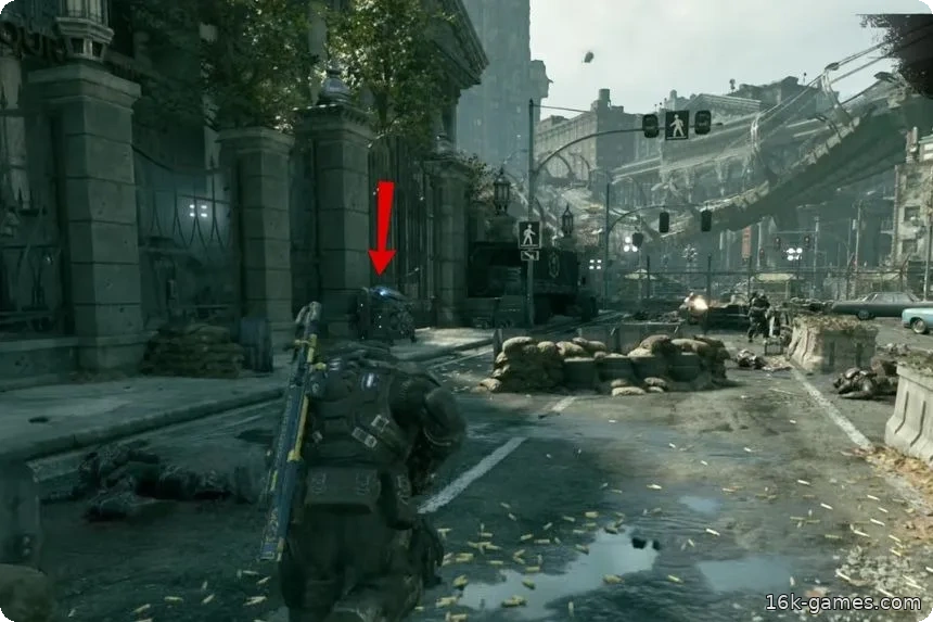 Все собераемые предметы Акта 2 – Gears of War E-Day