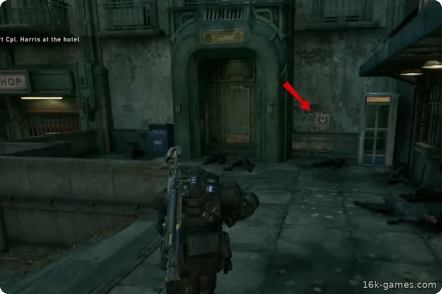 Все собераемые предметы Акта 2 – Gears of War E-Day