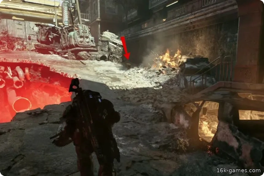 Все собераемые предметы Акта 2 – Gears of War E-Day