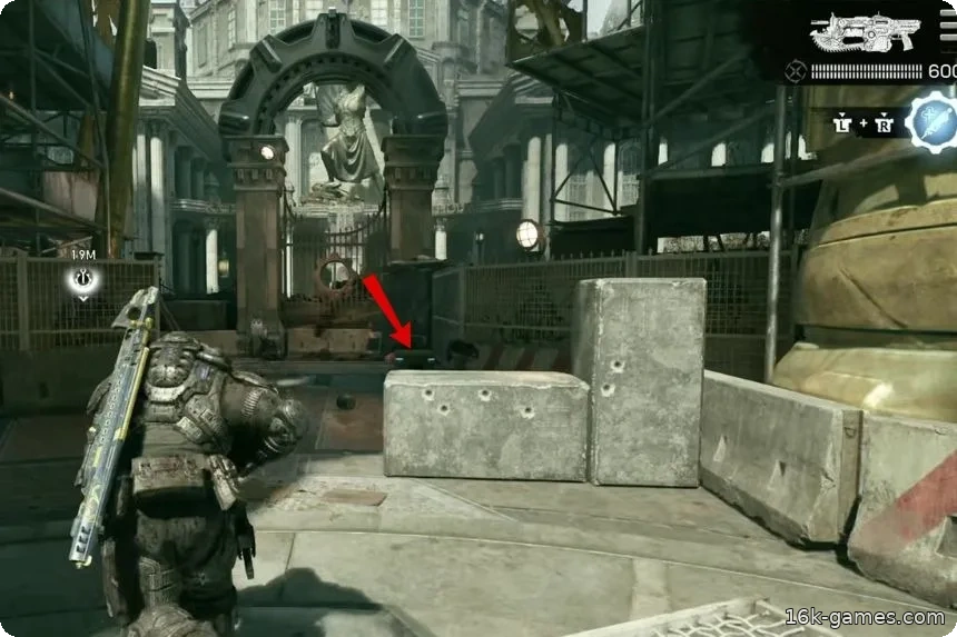 Все собераемые предметы Акта 2 – Gears of War E-Day