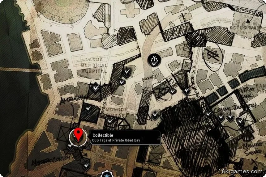 Все коллекционные предметы из акта 3 в Gears of War: E-Day