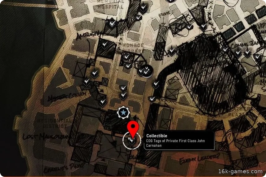 Все коллекционные предметы из акта 3 в Gears of War: E-Day