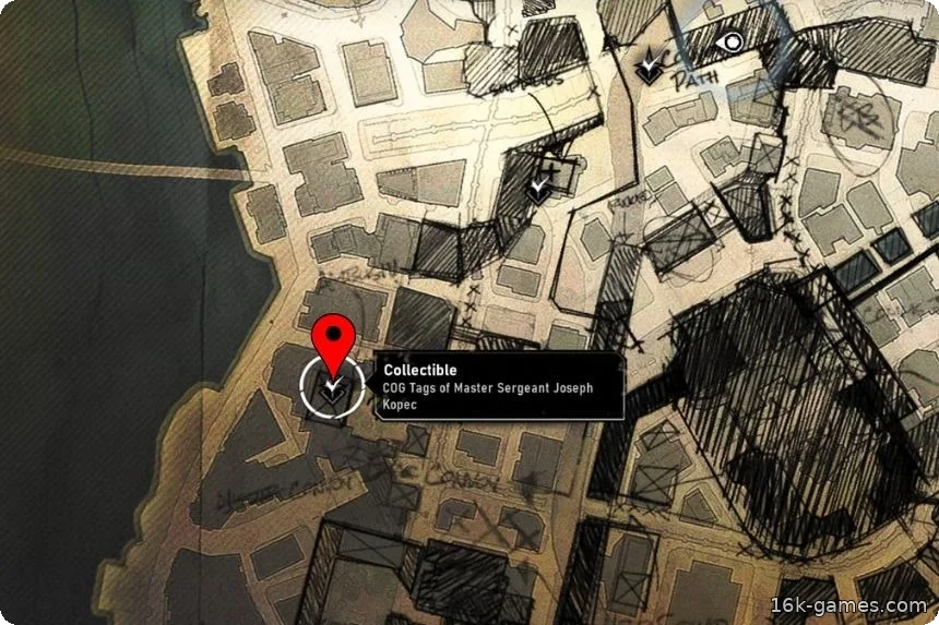 Все коллекционные предметы акта 5 в Gears of War: E-Day