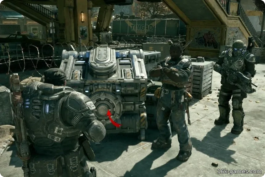 Все собераемые предметы Акта 2 – Gears of War E-Day