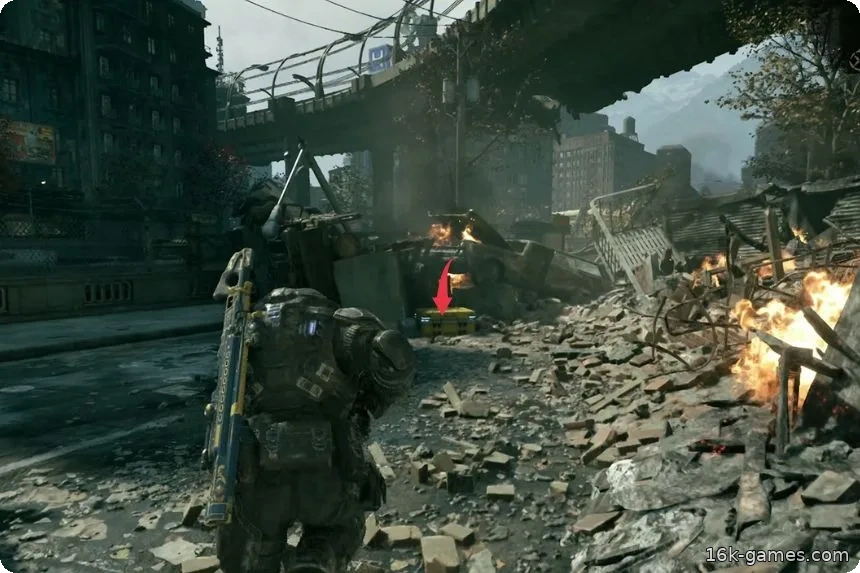 Все собераемые предметы Акта 2 – Gears of War E-Day