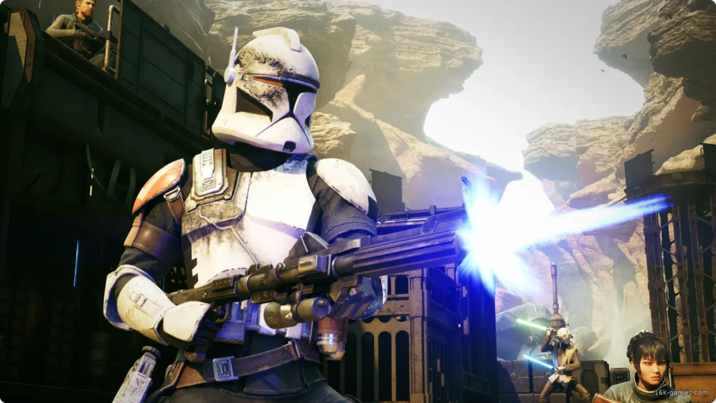 star-wars-zero-company-trick-gun_feature Bit Reactor has returned some furloughed employees to work after success of Star Wars Zero Company