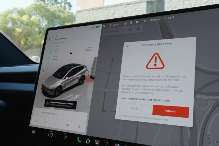 tesla-emergency-drive-away_feature Tesla adds Emergency Drive Away safety feature for Supercharging in latest update